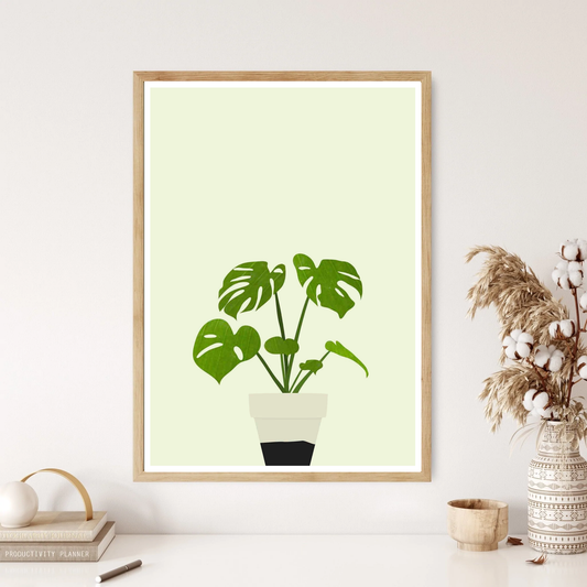 Potted Plant Print