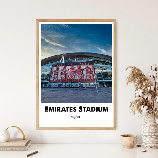 Emirates Stadium Wall Print