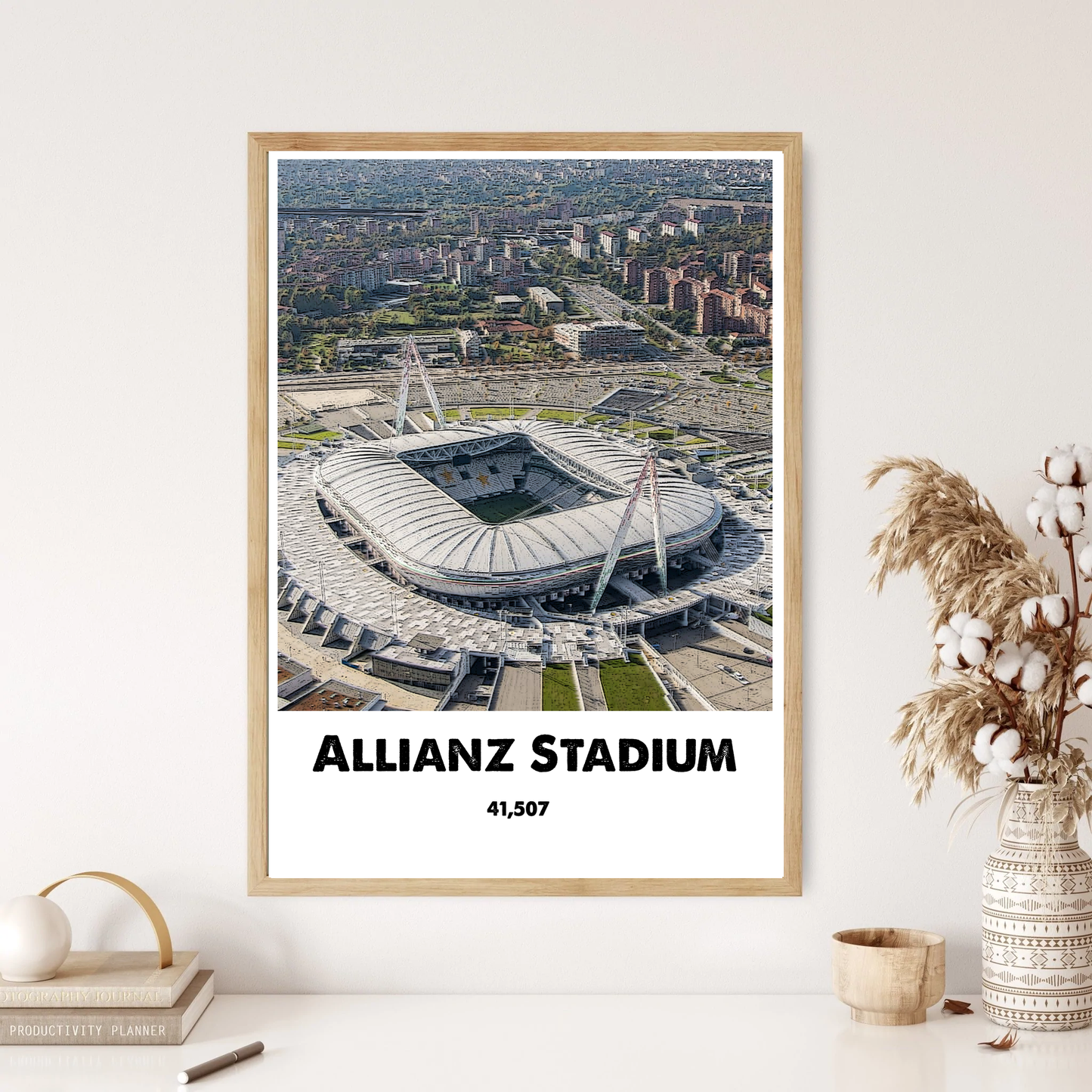 Allianz Arena Juventus Football Wall Print