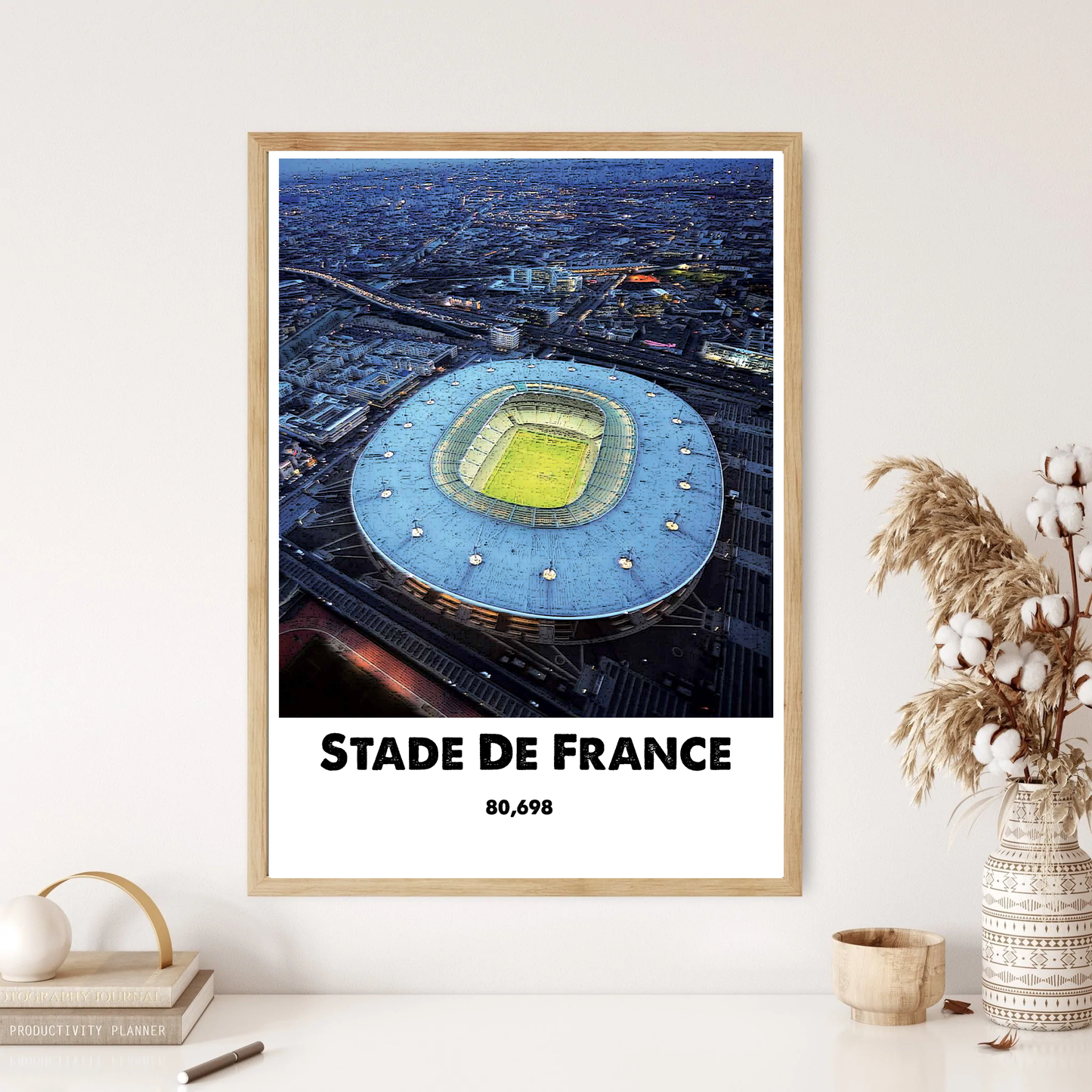 Stade De France Football Wall Print