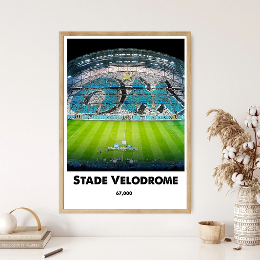 Stade Velodrome Football Wall Print