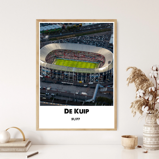 De Kuip Football Wall Print