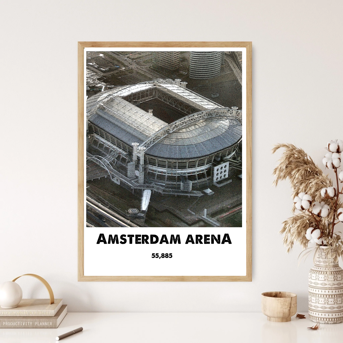 Amsterdam Arena Football Wall Print