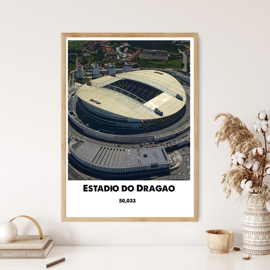 Estadio Do Dragao Football Wall Print