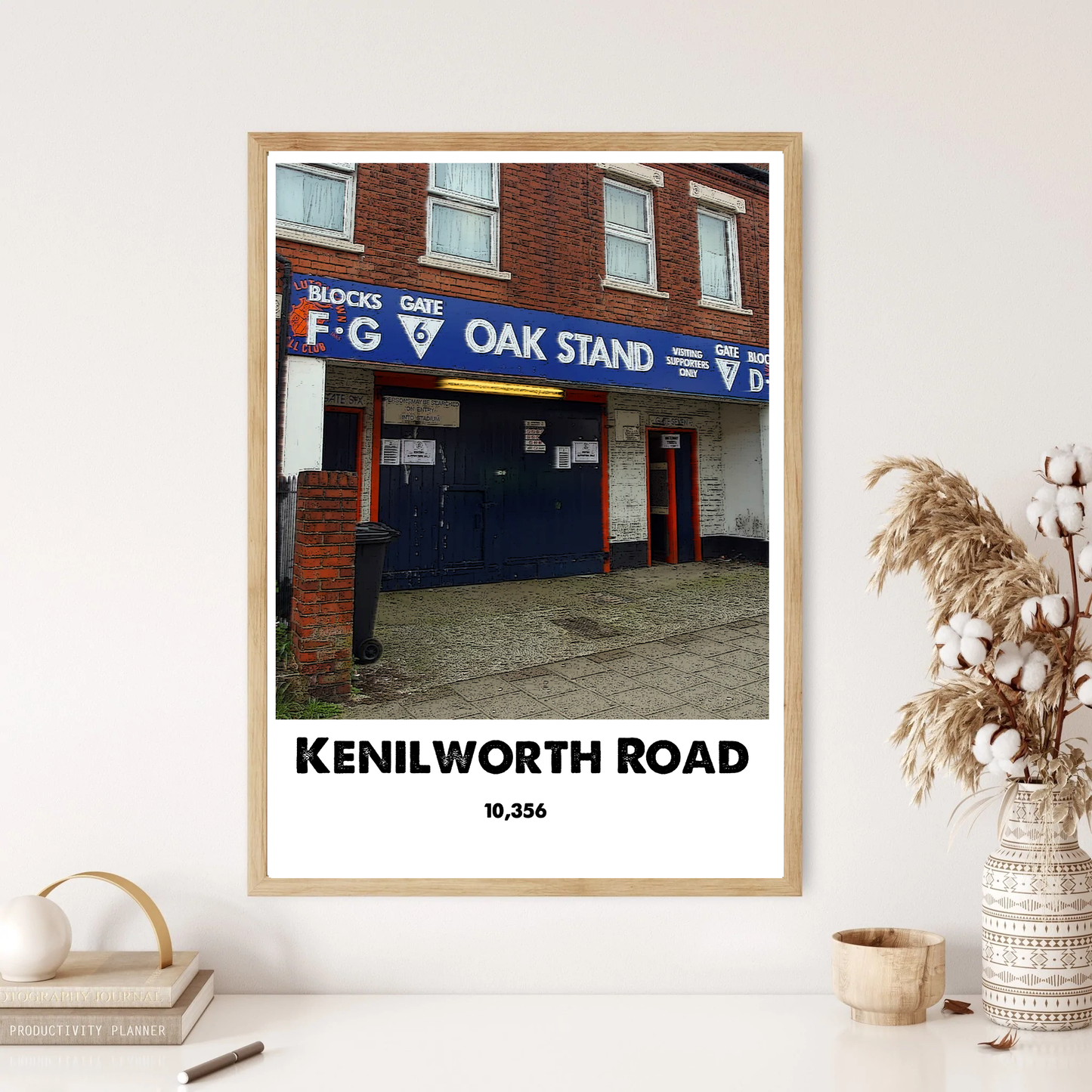 Kenilworth Road Football Wall Print Luton