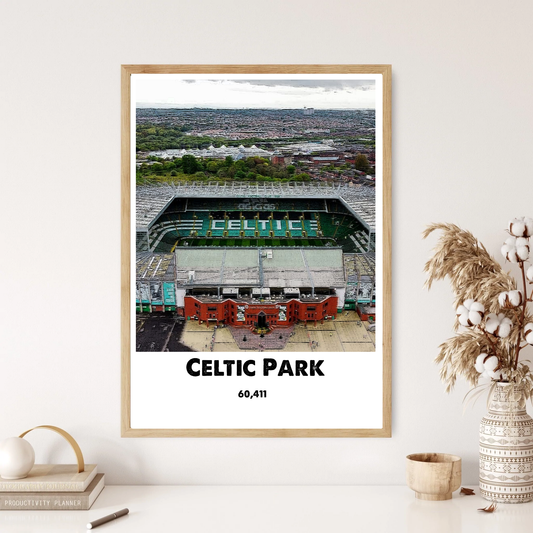 Celtic Park Football Wall Print