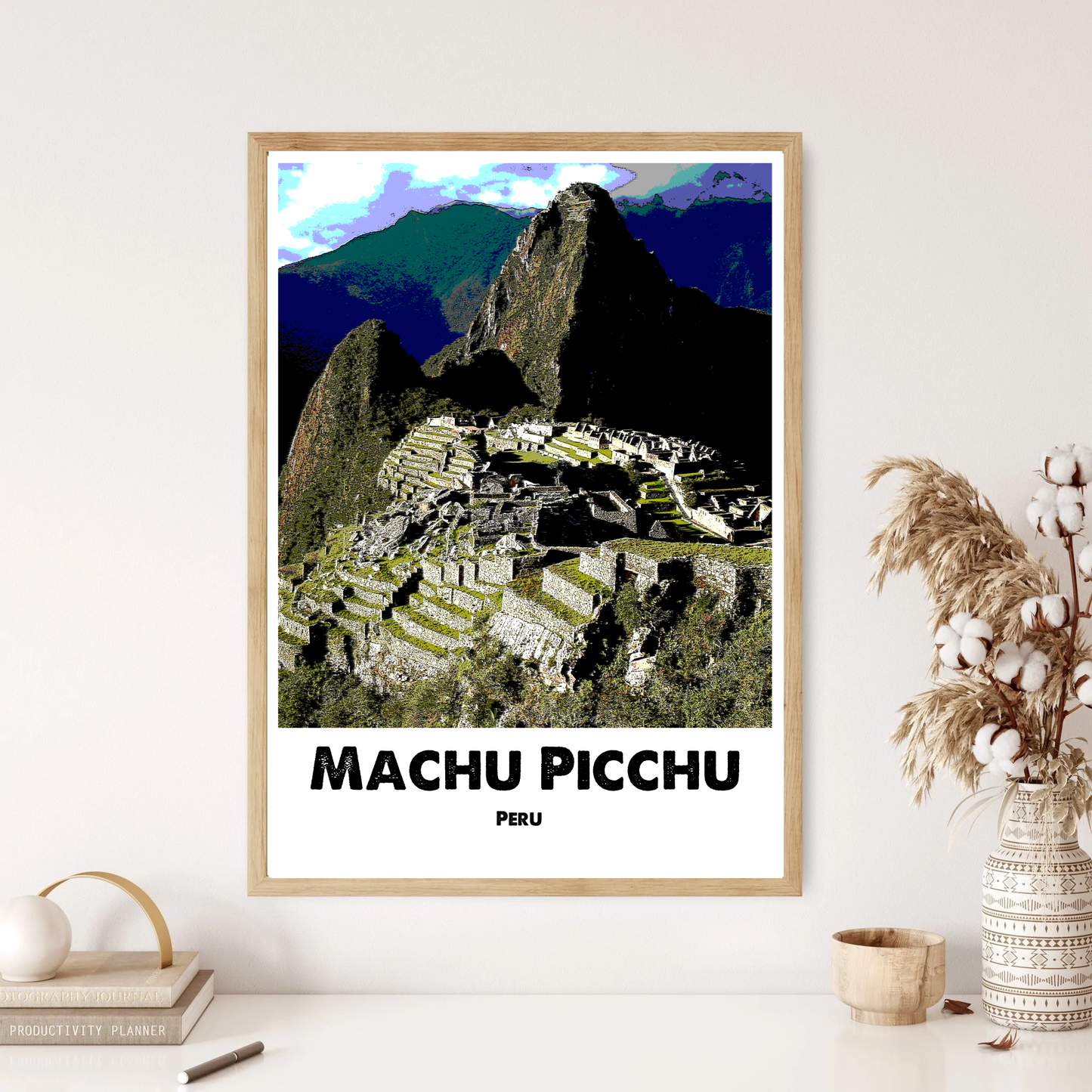 Machu Picchu, Peru, Landmark Wall Print