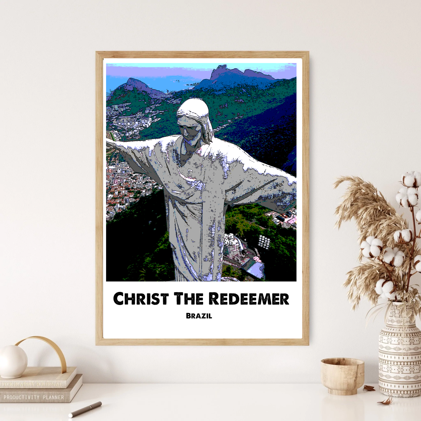 Christ The Redeemer, Brazil, Landmark Wall Print