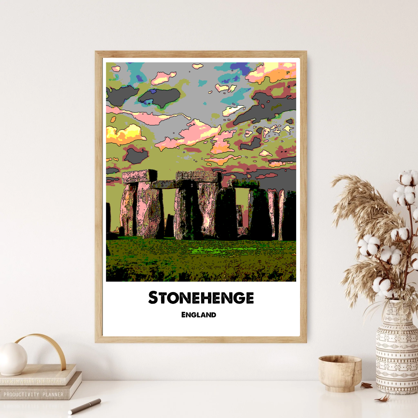 Stonehenge Landmark Wall Print