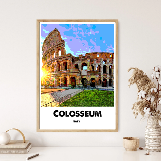 Colosseum, Landmark Wall Print