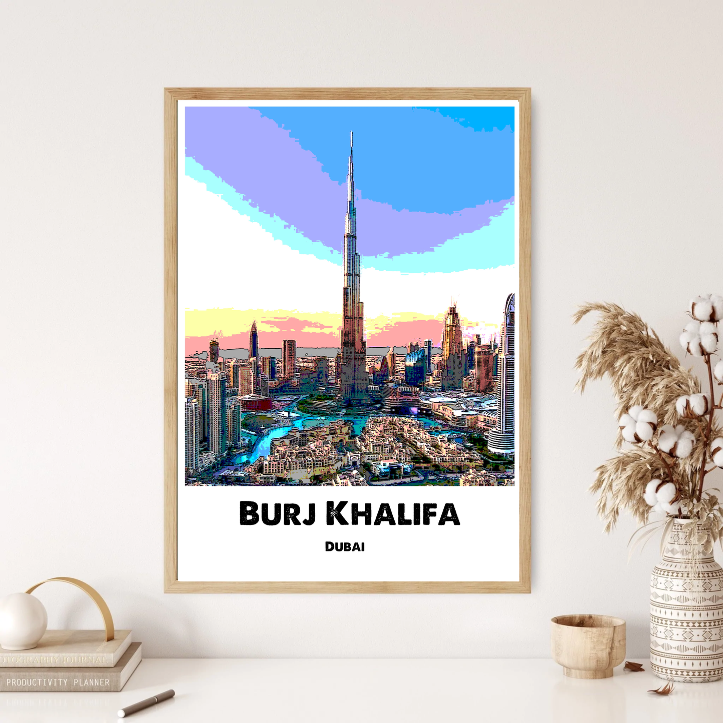 Burj Khalifa, Landmark Wall Print