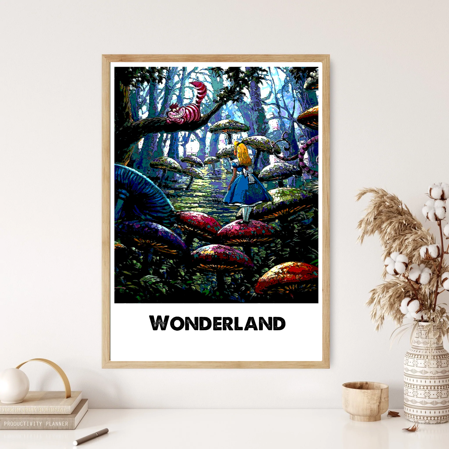 Wonderland, Alice, Wall Print