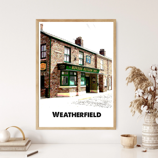 Weatherfield, Wall Print