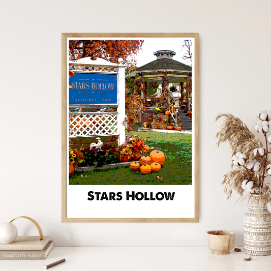 Stars Hollow, Wall Print