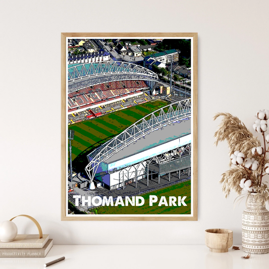 Thomand Park Stadium Rugby Wall Print