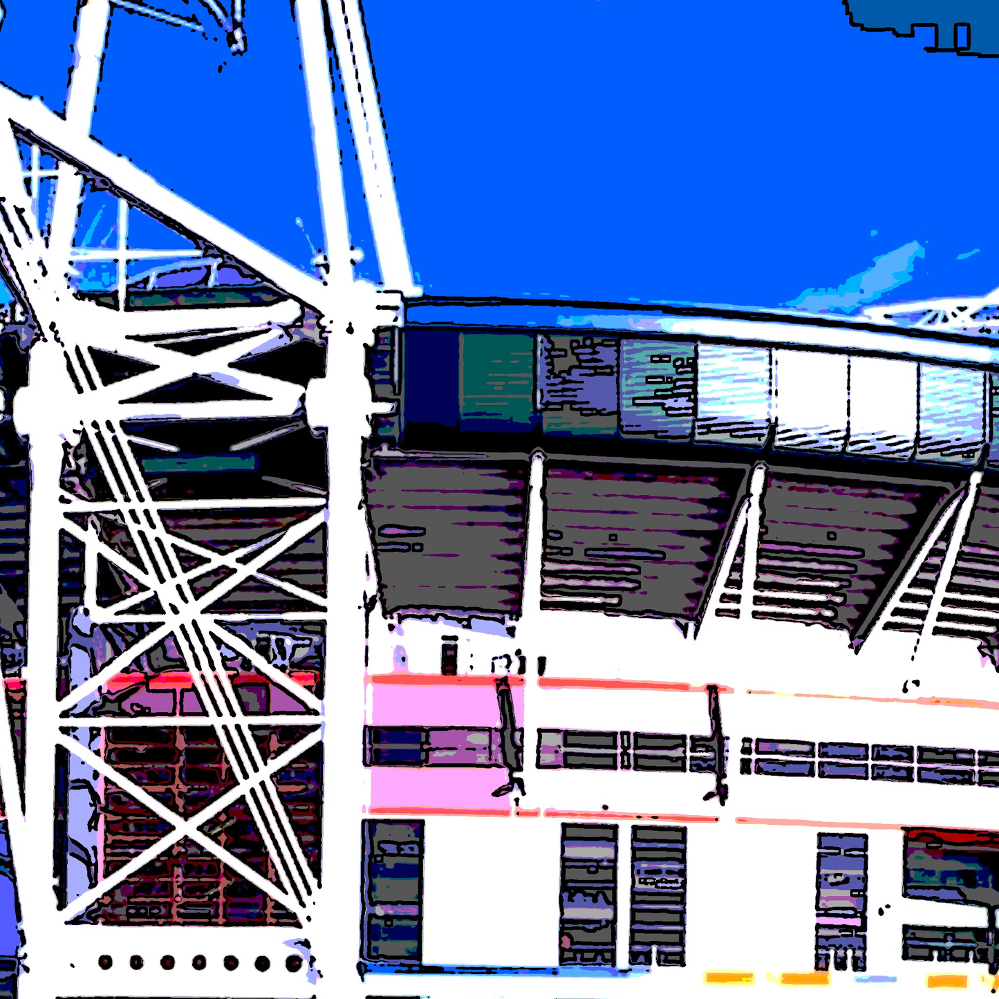 Principality Stadium Cardiff Rugby Wall Print