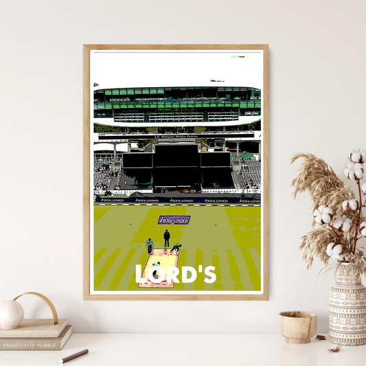 Lords Cricket Ground Wall Print