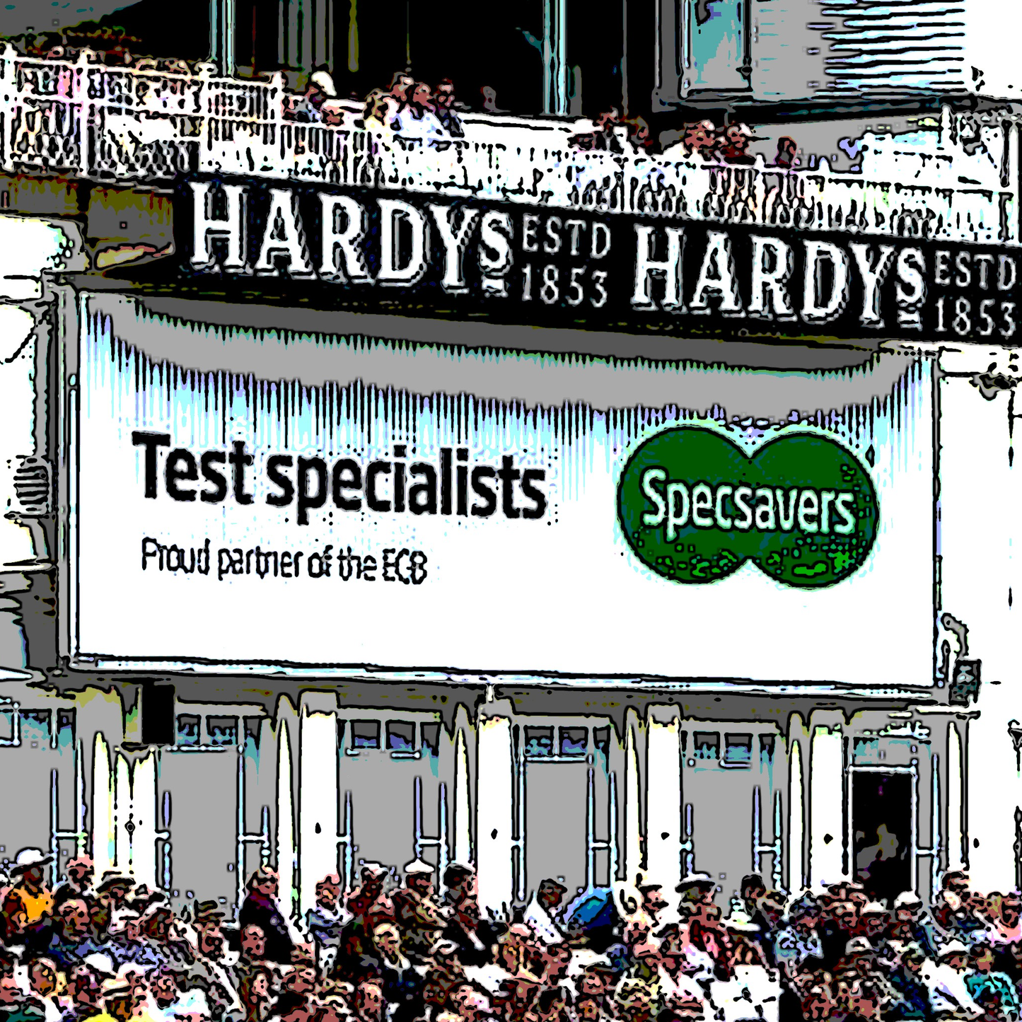 Trent Bridge Cricket Ground Stadium Wall Print