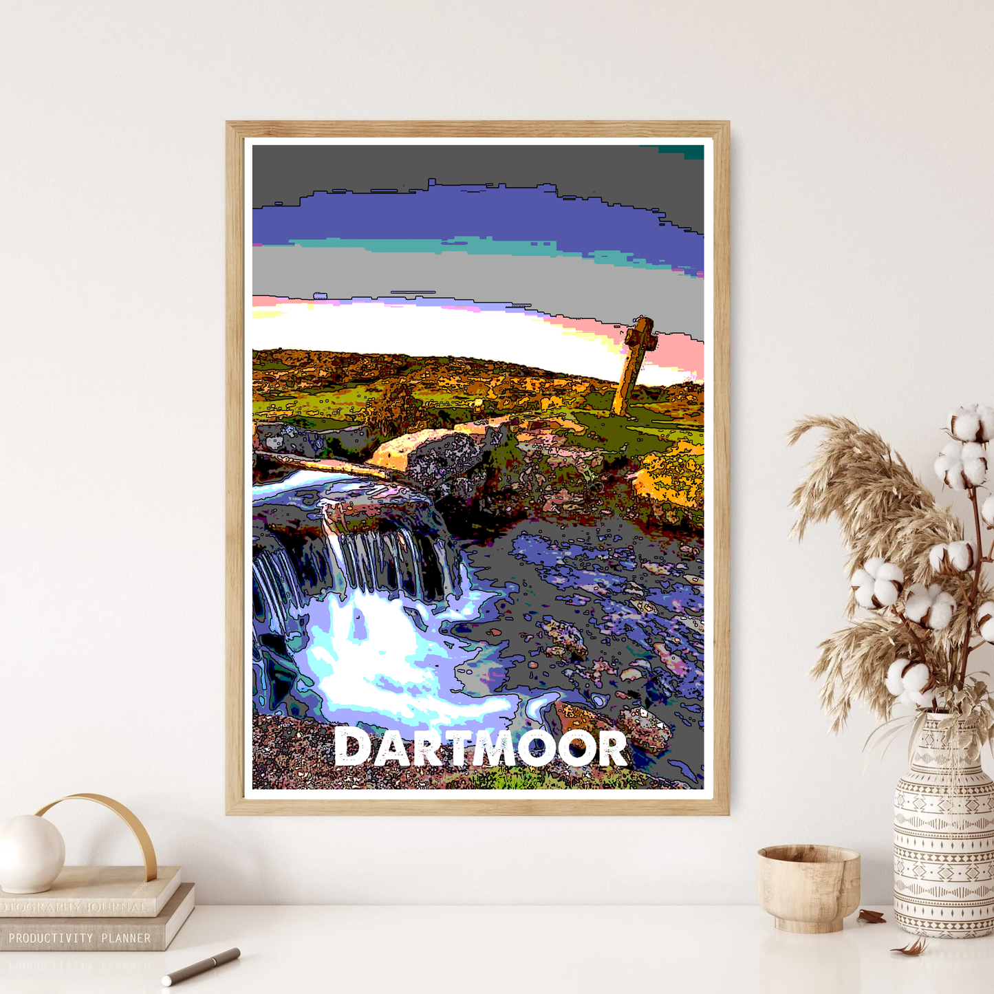 Dartmoor National Park Art Wall Print