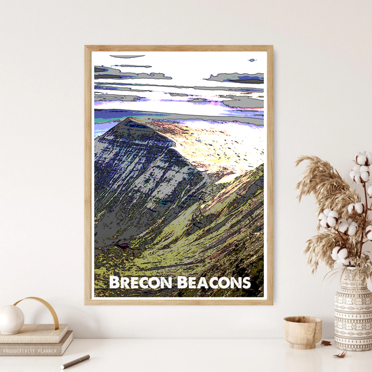 Brecon Beacons National Park Art Wall Print