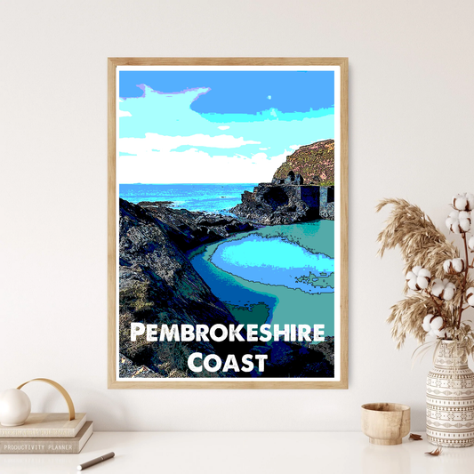 Pembrokeshire Coast National Park Art Wall Print