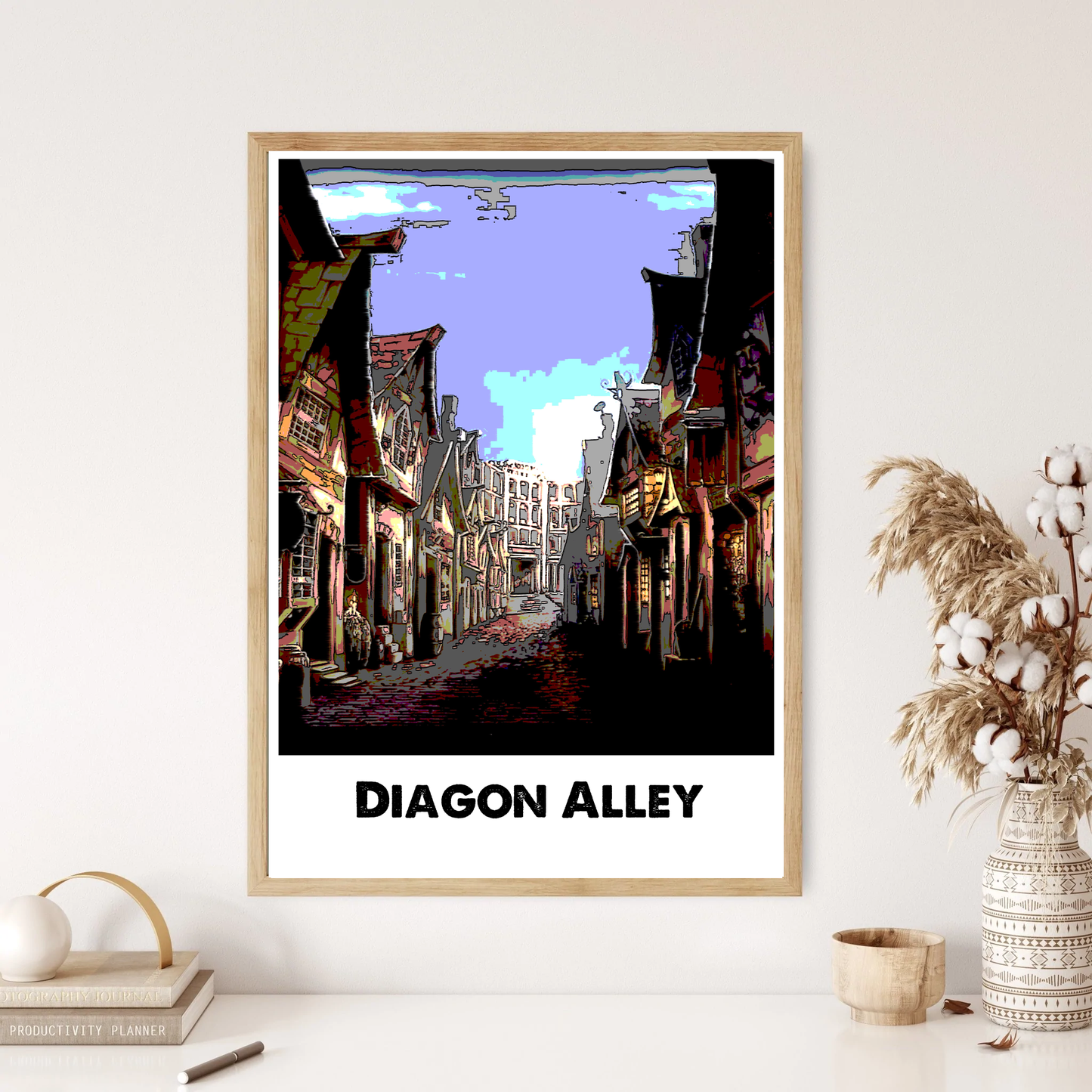 Diagon Alley, Wall Print