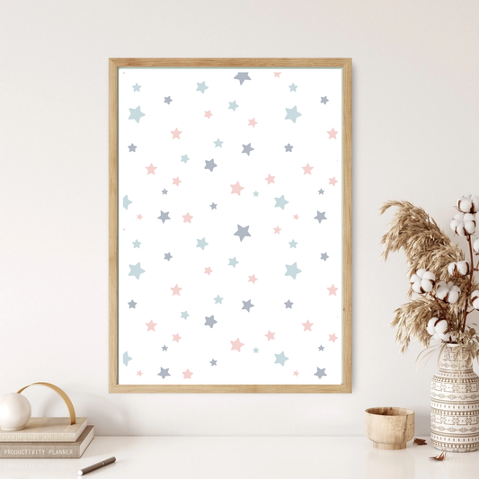 Nightstars Children's Wall Print