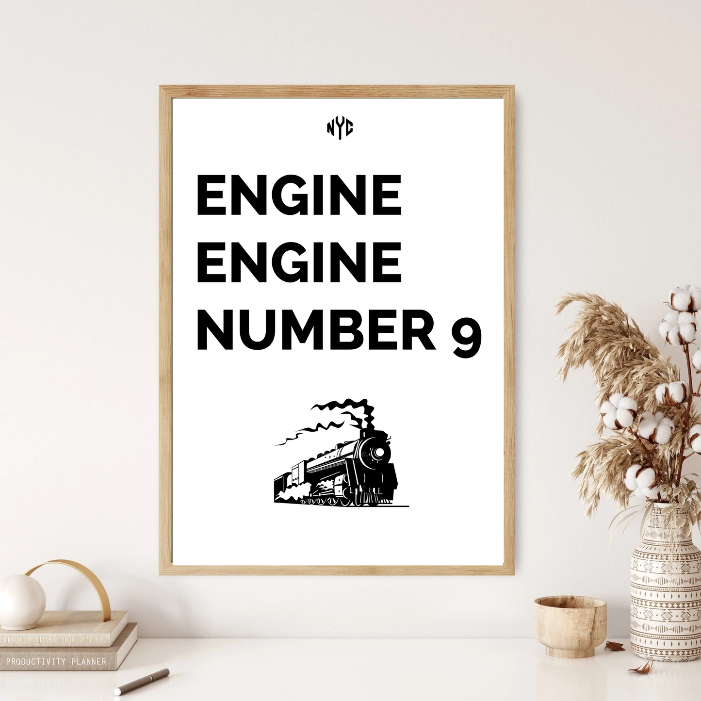 Engine Engine Number 9 Kicks Music Wall Print