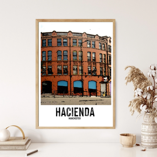 Hacienda Manchester Night Club Memories Wall Print