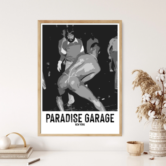 Paradise Garage New York Night Club Memories Wall Print