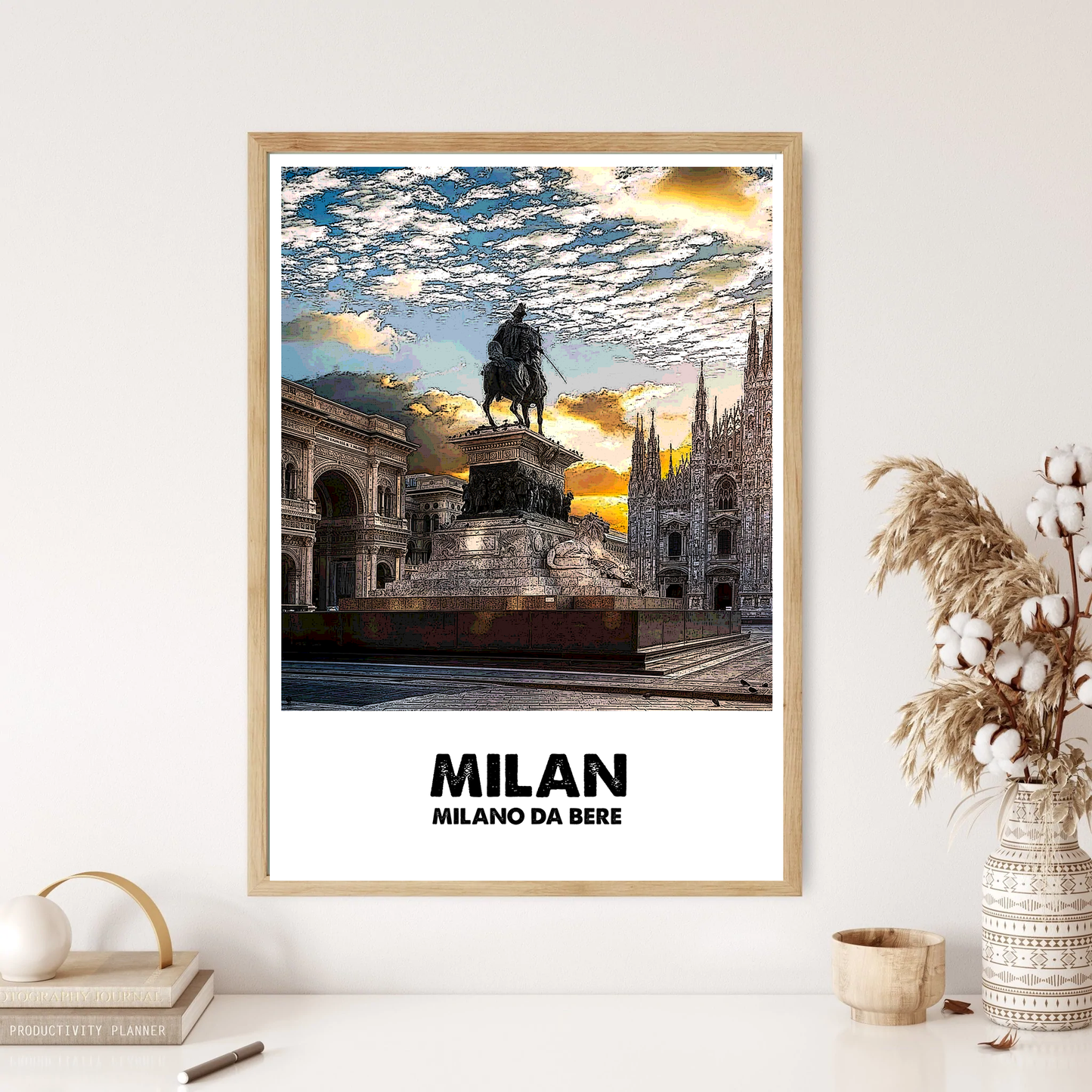 Milan City Milan Da Bere Destination Wall Print