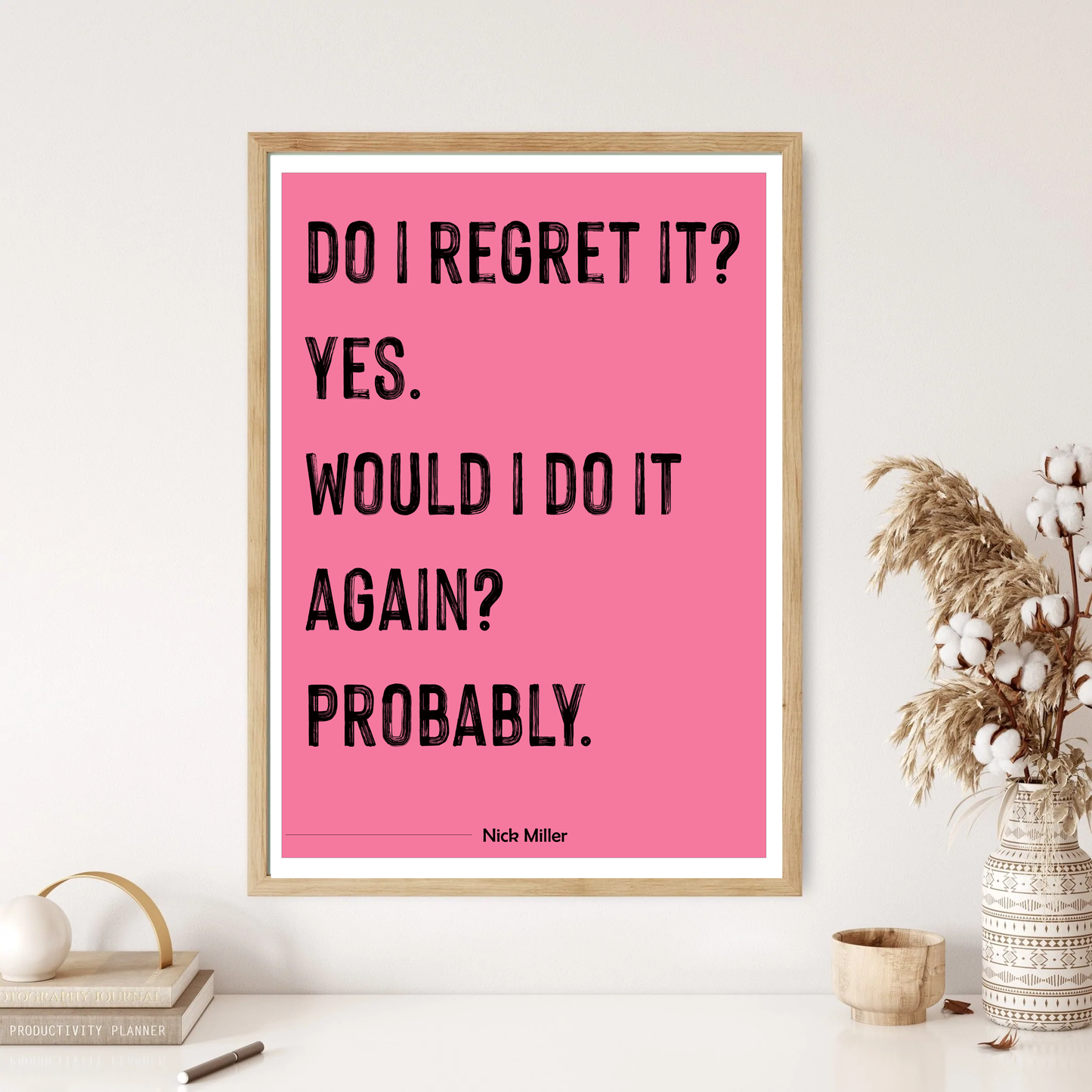 Nick Miller Quote - New Girl TV Show Wall Print (5 Colours)