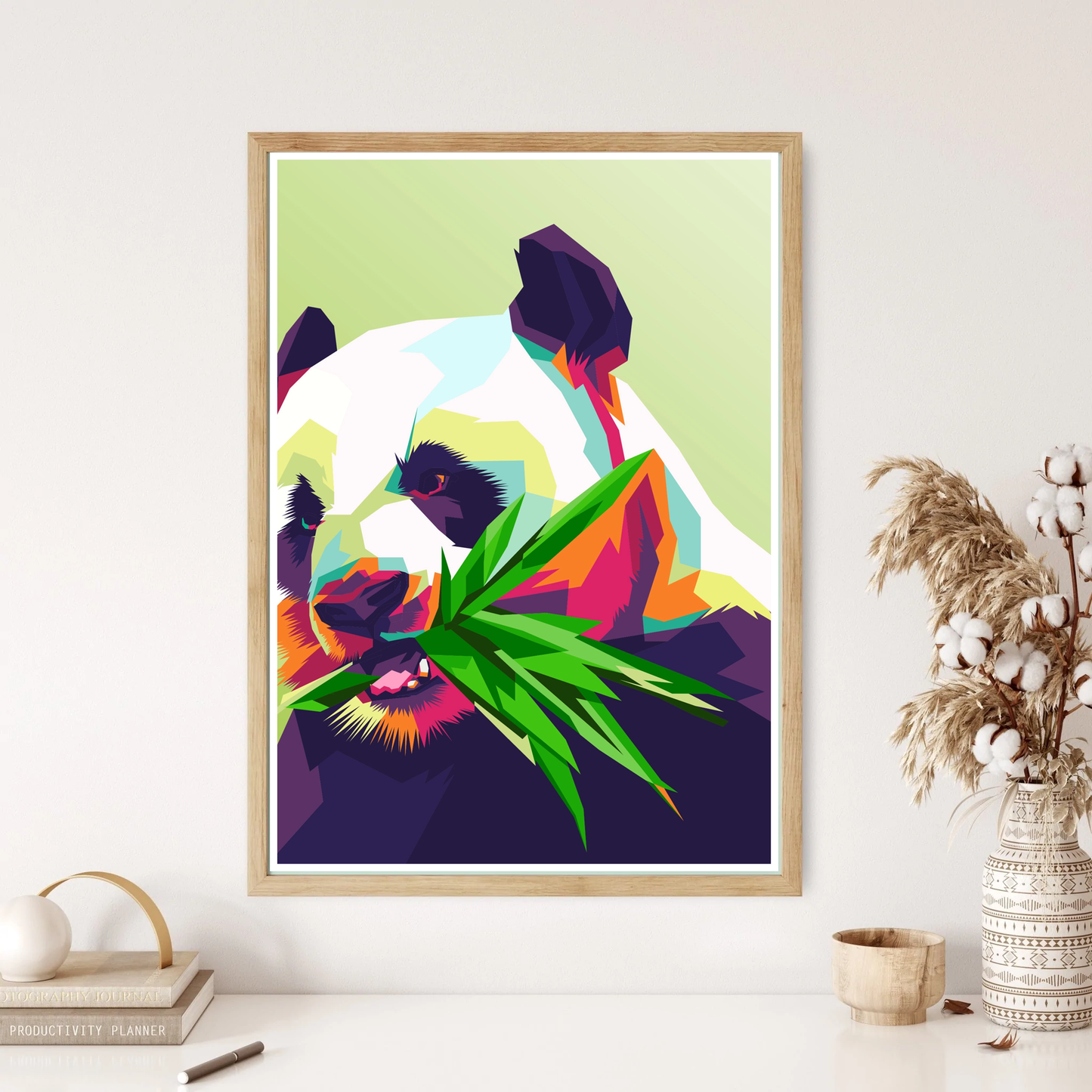 Panda Pop Wall Print