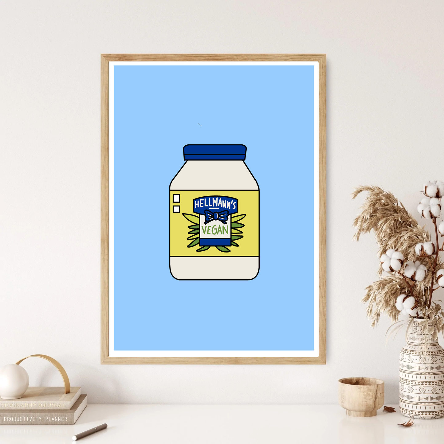 Mayo Colourful Kitchen Wall Print