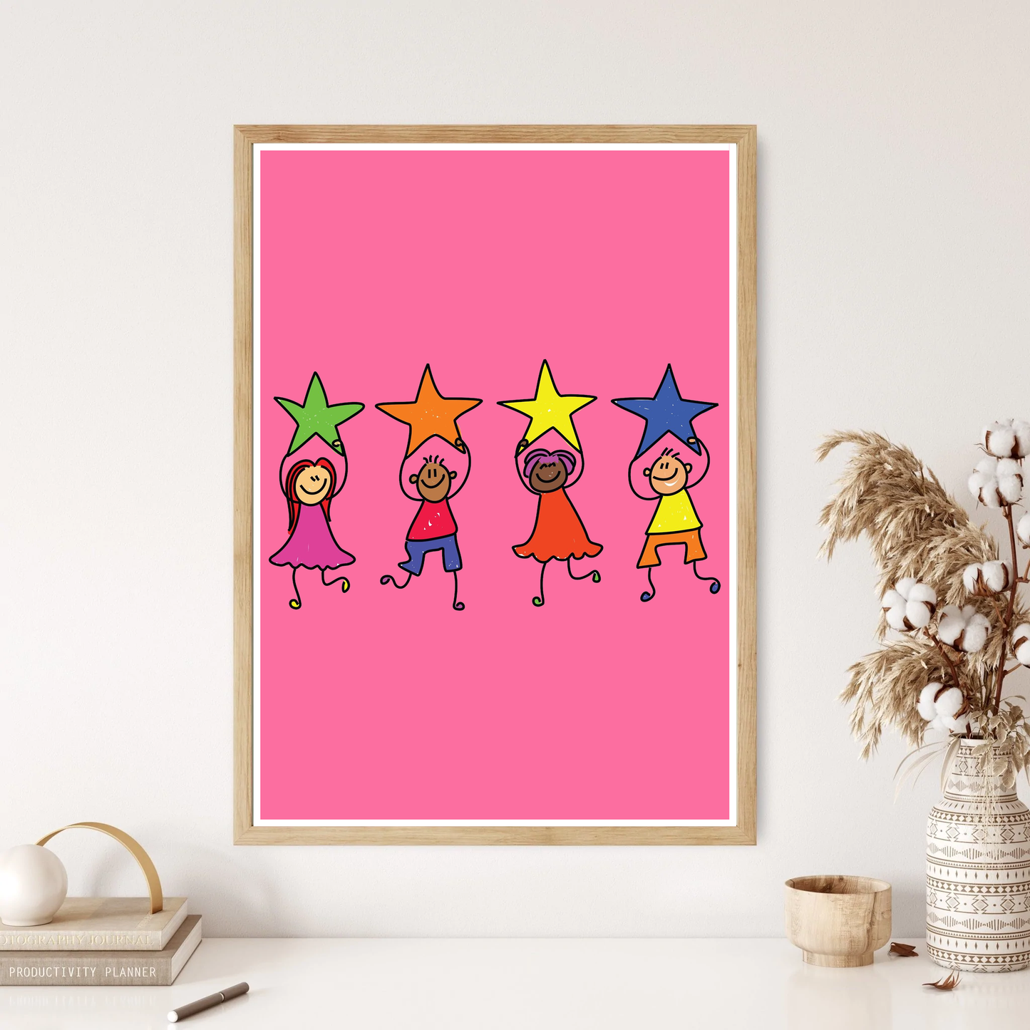 Children Of The Stars Wall Print (3 Colours)