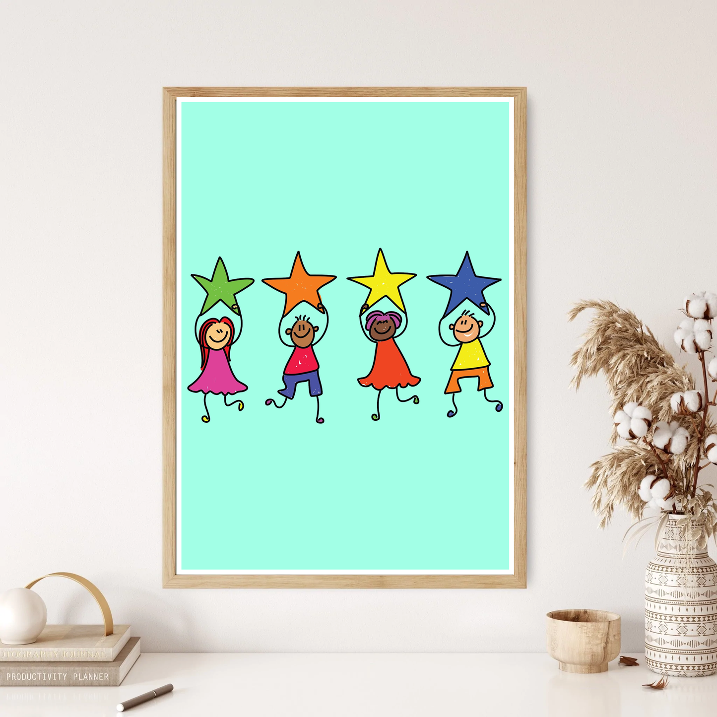 Children Of The Stars Wall Print (3 Colours)